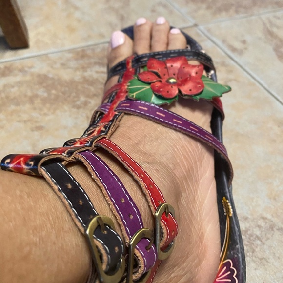 Elite Conkys strappy sandals size 9 - Picture 6 of 7